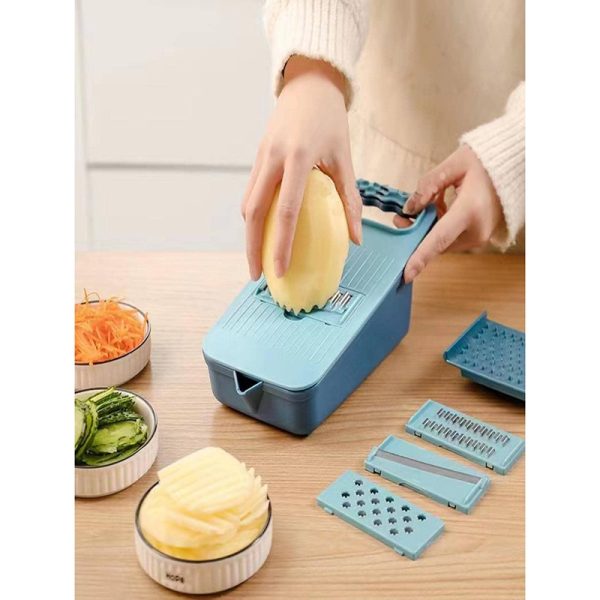 Multi Cortador Rayador de Verduras 4 en 1