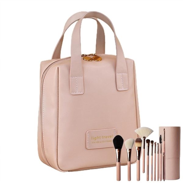 Neceser de Maquillaje de Cuero para Mujer