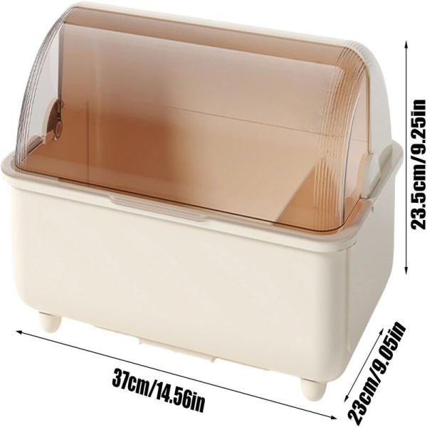 Organizador y Escurridor de Platos con Tapa
