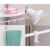 Organizador Estante Esquinero de Baño de 4 Niveles