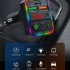 Cargador Carga Rapida Triple USB con Musica Bluetooth y Radio FM para Carro