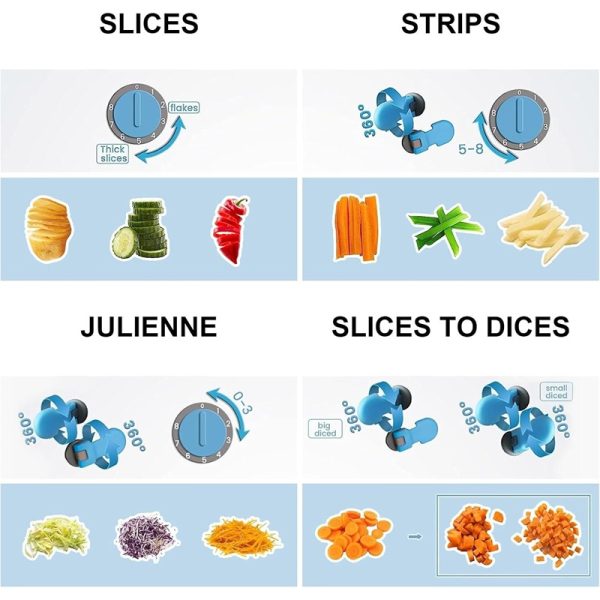 Picatodo-mandolina-9.jpeg Picatodo Cortador Ajustable Multifuncional Mandolina de Verduras y Frutas