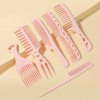 Set de 6 Peines Ahuecados
