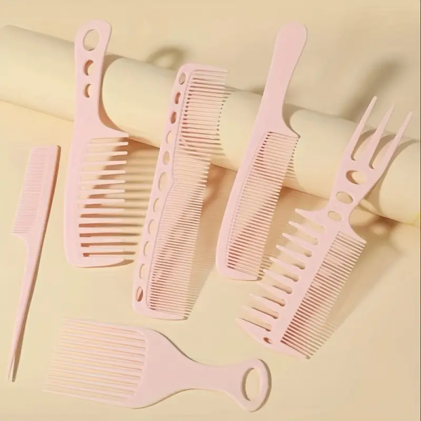 Set de 6 Peines Ahuecados