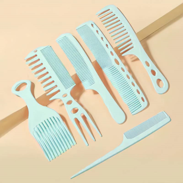 Set de 6 Peines Ahuecados