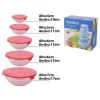 Set de Bowl de Vidrio de 5 Piezas dimensiones Set de Bowl de Vidrio de 5 Piezas