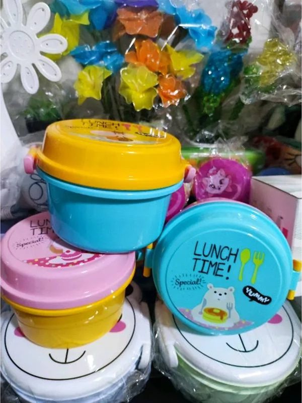 Taper Hermético Redondo Lunch Box Infantil