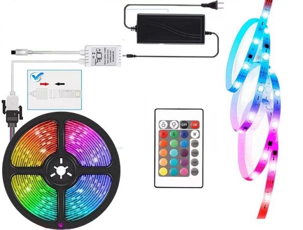 Tira LED Flexible de Color RGB