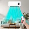Aire Acondicionado/Calefactor Portátil de Pared 2 en 1 con Control Remoto