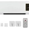 Aire Acondicionado/Calefactor Portátil de Pared 2 en 1 con Control Remoto
