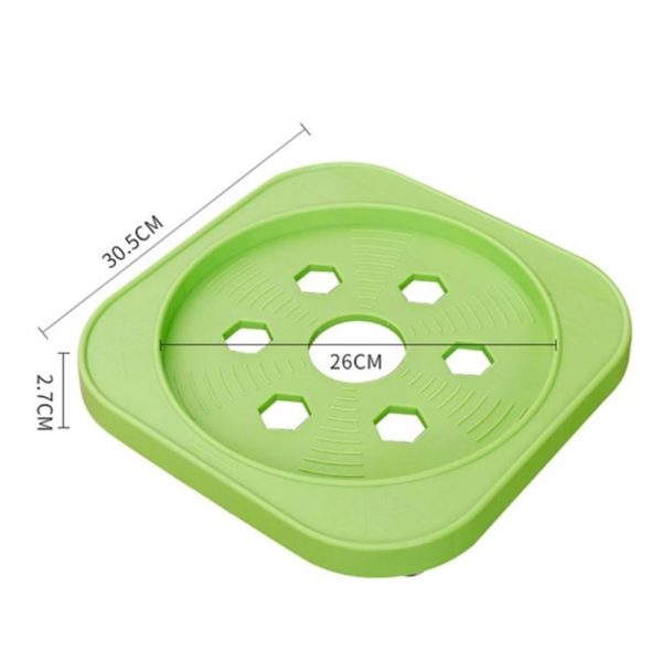 Soporte Base con Ruedas Multifuncional para Bidon de Gas