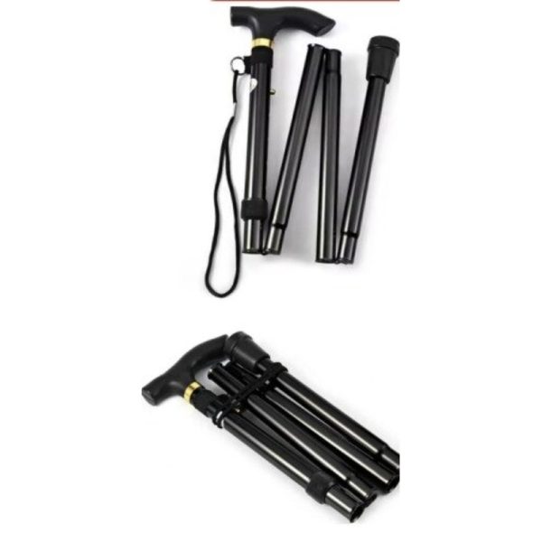 Bastón Plegable Ortopédico de Aluminio