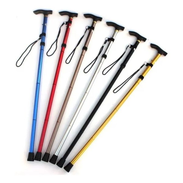 Bastón Plegable Ortopédico de Aluminio