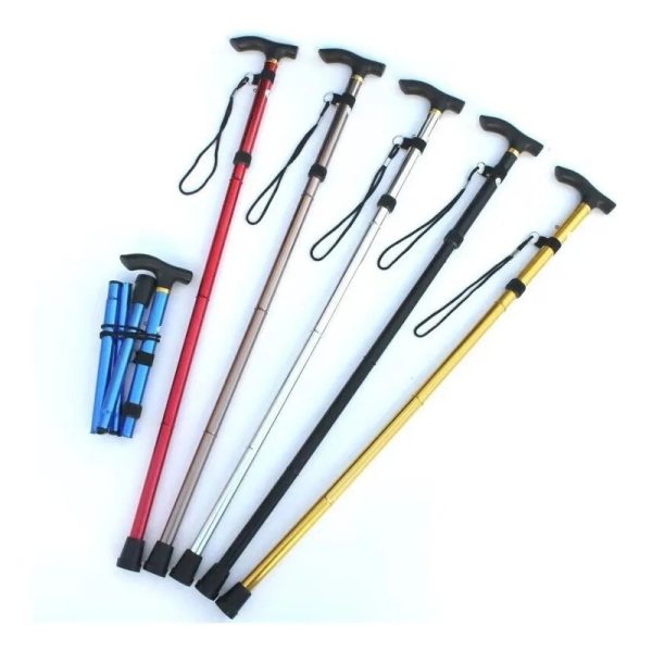 Bastón Plegable Ortopédico de Aluminio