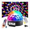 Bola de Luces LED Psicodelica Audiorrítmica con Parlante Bluetooth