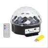 Bola de Luces LED Psicodelica Audiorrítmica con Parlante Bluetooth