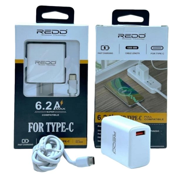 Cargador de Carga Rápida REDD con Cable Tipo C de 67W
