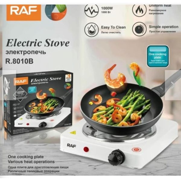 Cocina Electrica portátil Antiadherente de 1 Hornilla RAF