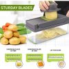 Picatodo Cortador de verdura multifuncional de 14 pcs