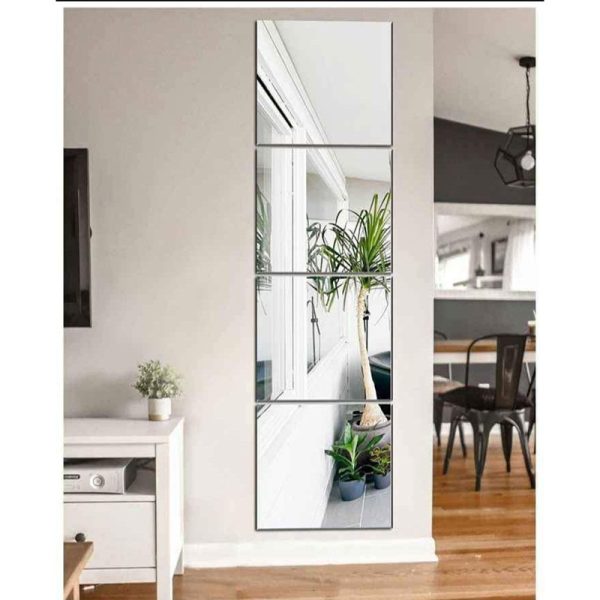 Espejo Flex Lamina Acrilico Adhesivo para Pared