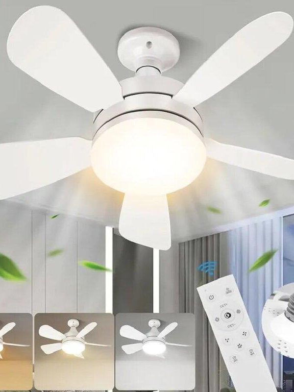 Foco Ventilador LED 24W Home Light – 3 Colores mas Control
