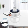 Lampara Foco LED Solar Recargable Colgante