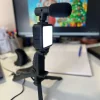 Kit de Grabación con Micrófono, Luz Led  y Trípode