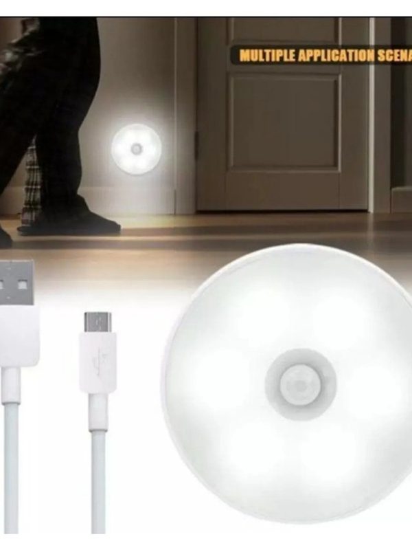 Luz LED Recargable con Sensor de Movimiento