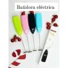 Mini Batidor Espumador Eléctrico Portátil