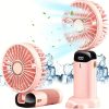 Mini Ventilador Portatil Plegable Recargable 5 Velocidades