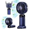 Mini Ventilador Portatil Plegable Recargable 5 Velocidades