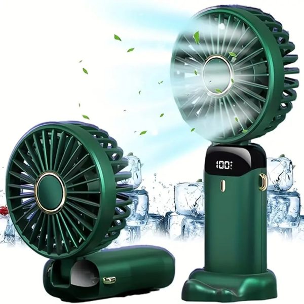 Mini Ventilador Portatil Plegable Recargable 5 Velocidades