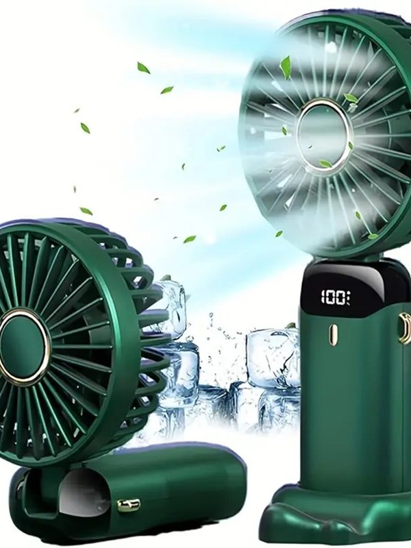 Mini Ventilador Portatil Plegable Recargable 5 Velocidades
