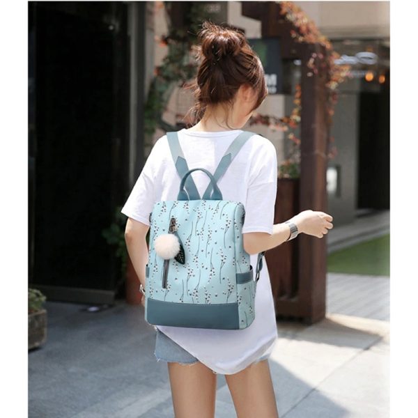 Mochila Antirrobo Impermeable para Mujer
