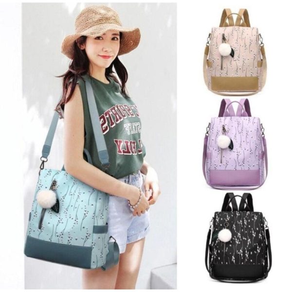 Mochila Antirrobo Impermeable para Mujer