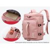 Mochila Bolso Multiusos Gimnasio, Deportivo, Viaje con Bolsa de Zapatos