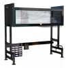 Escurridor Organizador de Platos de 2 Niveles con Tapa para Lavadero