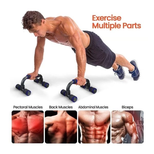 Soporte para Flexiones Planchas Antideslizante Push Up Stand