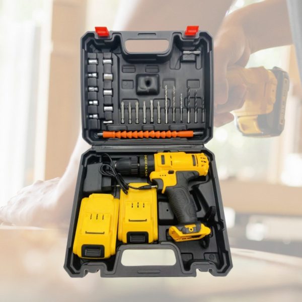 Taladro Destornillador Inalámbrico 180Vf Doble Batería