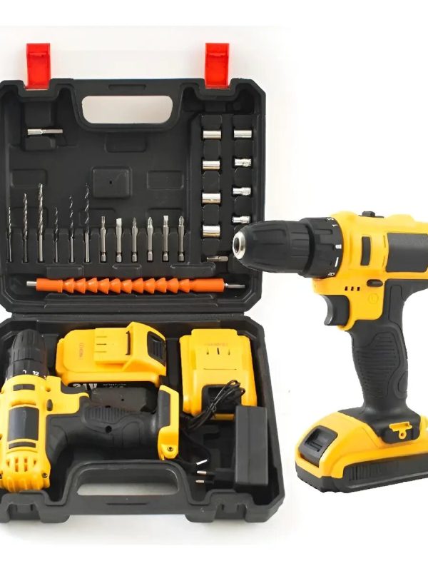 Taladro Destornillador Inalámbrico 180Vf Doble Batería