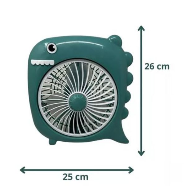 Ventilador de Escritorio Electrico Kawaii de Tipo Dibujos Animados