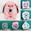 Ventilador de Escritorio Electrico Kawaii de Tipo Dibujos Animados