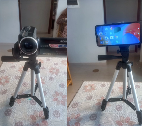 Tripode para Camara y Celular  con Bluetooth de 110cm