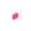 Adaptador Triple Enchufe Plano Giratorio 3 En 1 Conector