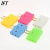 Adaptador Triple Enchufe Plano Giratorio 3 En 1 Conector
