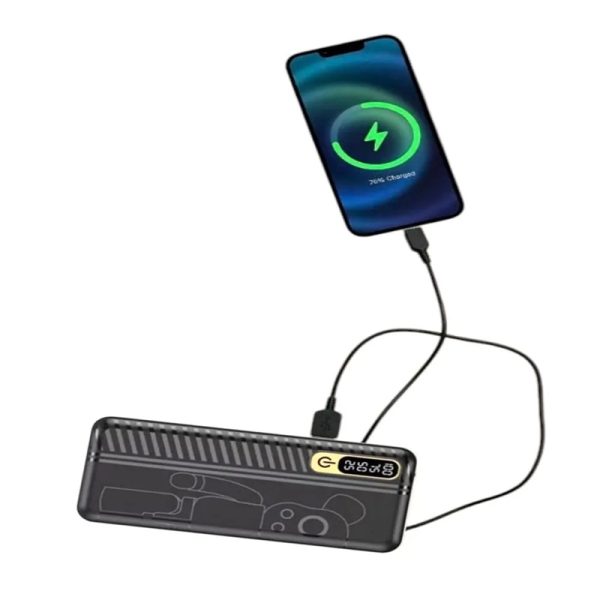 Bateria-portatil-con-linterna-2.jpeg Bateria Portátil -Power Bank con Linterna LED Carga Rápida Recargable