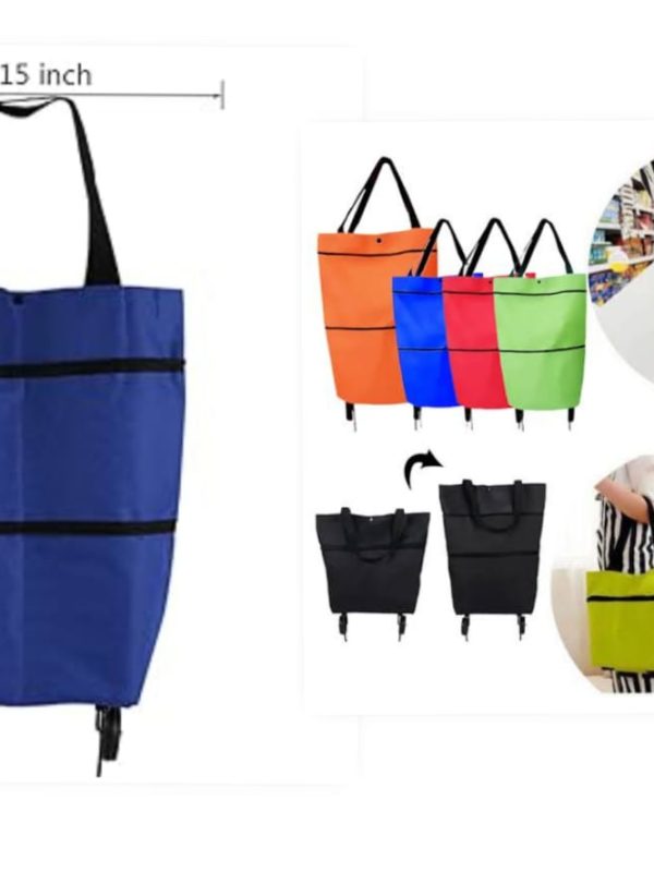 Bolsa de Compras Plegable con Ruedas