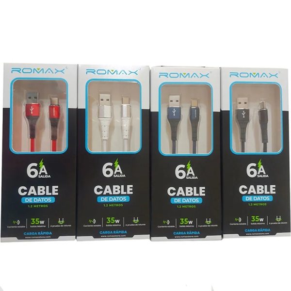 Cable-de-Datos-tipo-C-2.jpeg Cable de Datos Tipo C de de Carga Rapida 6.0A