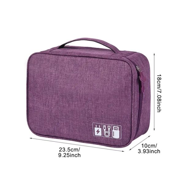 Estuche-Organizador-Impermeable-4.jpeg Estuche Organizador Impermeable Multifuncional de Accesorios para Viajes