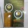 Humidificador y Difusor de Aceites Escenciales Circular con Aro de Luz Led
